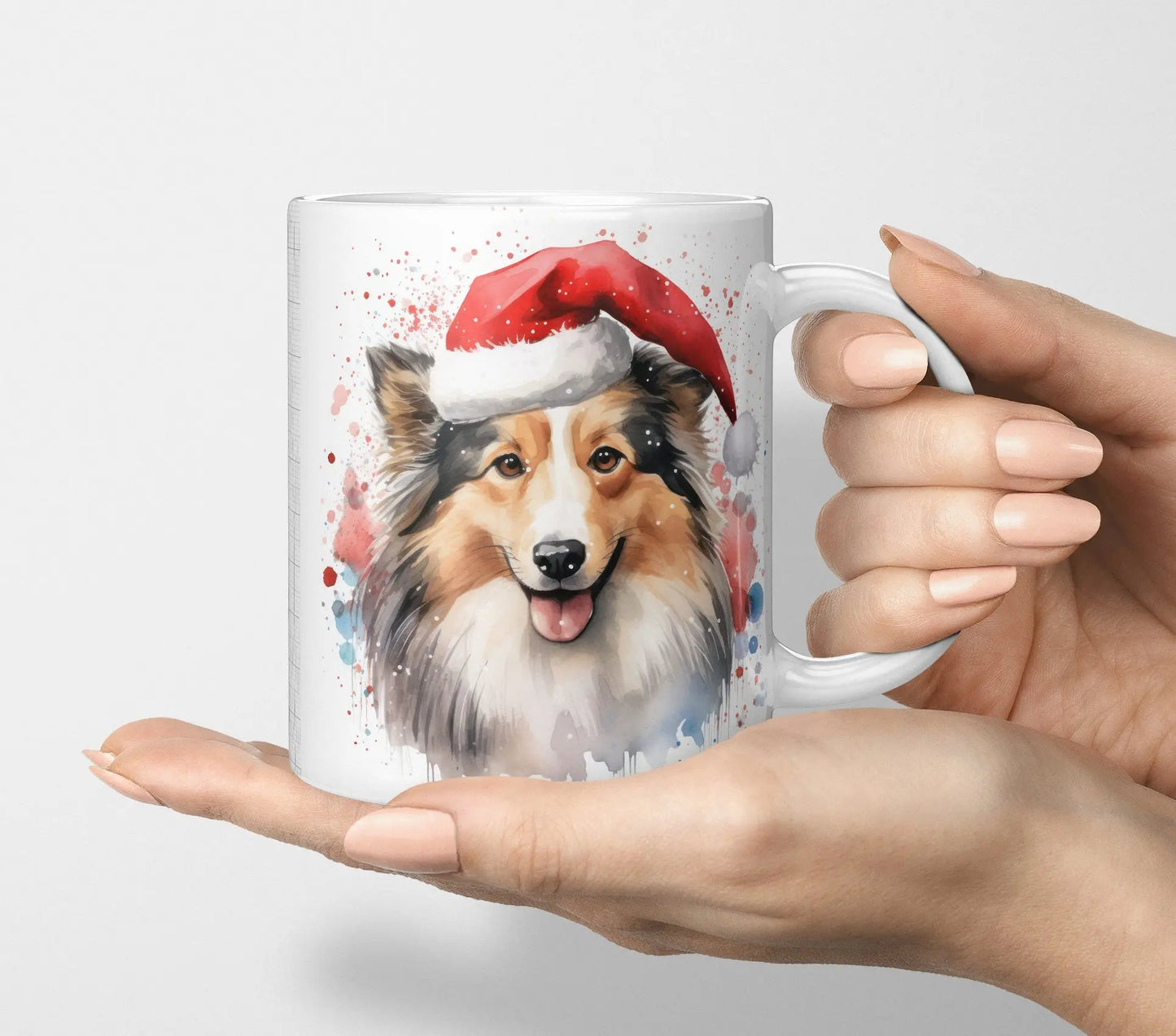 Christmas Dog Mugs - Various Breeds-Anastasi Gifts