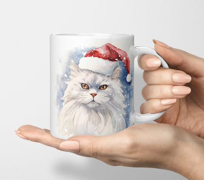 Christmas Cat Mugs - Various Breeds