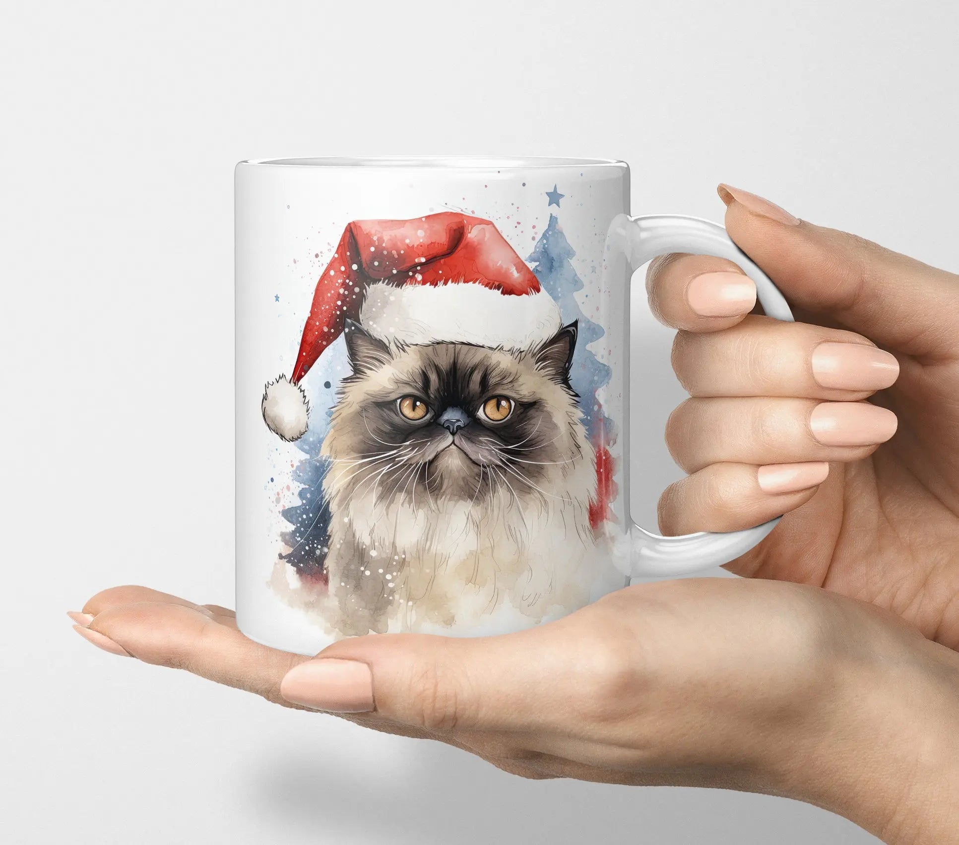 Christmas Cat Mugs - Various Breeds-Anastasi Gifts