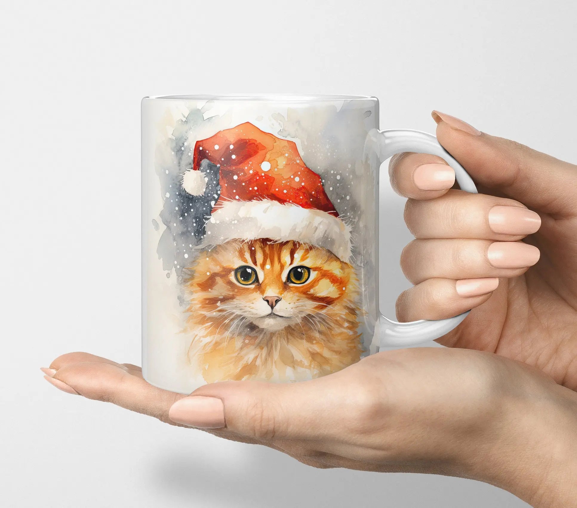 Christmas Cat Mugs - Various Breeds-Anastasi Gifts
