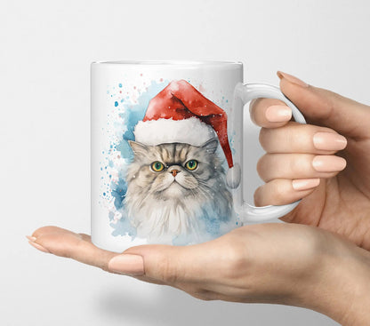 Christmas Cat Mugs - Various Breeds-Anastasi Gifts