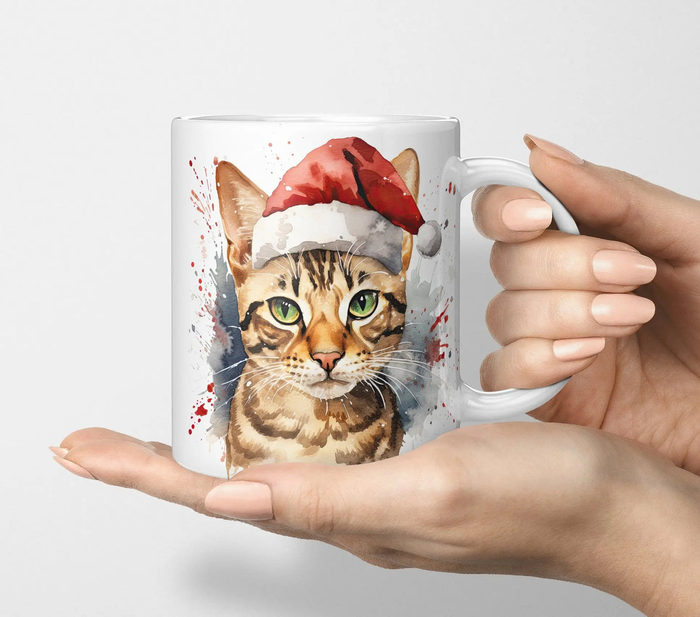 Christmas Cat Mugs - Various Breeds-Anastasi Gifts