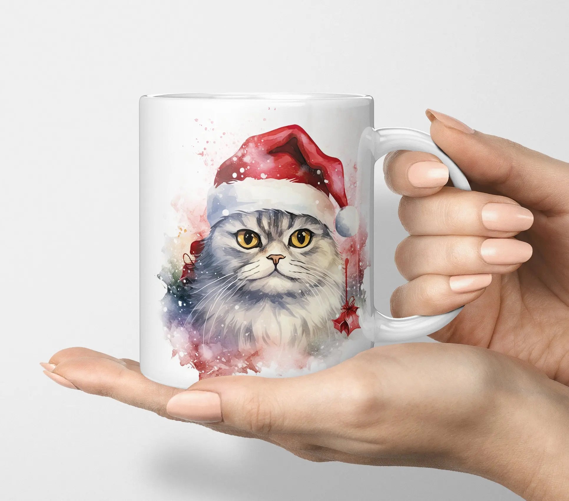 Christmas Cat Mugs - Various Breeds-Anastasi Gifts