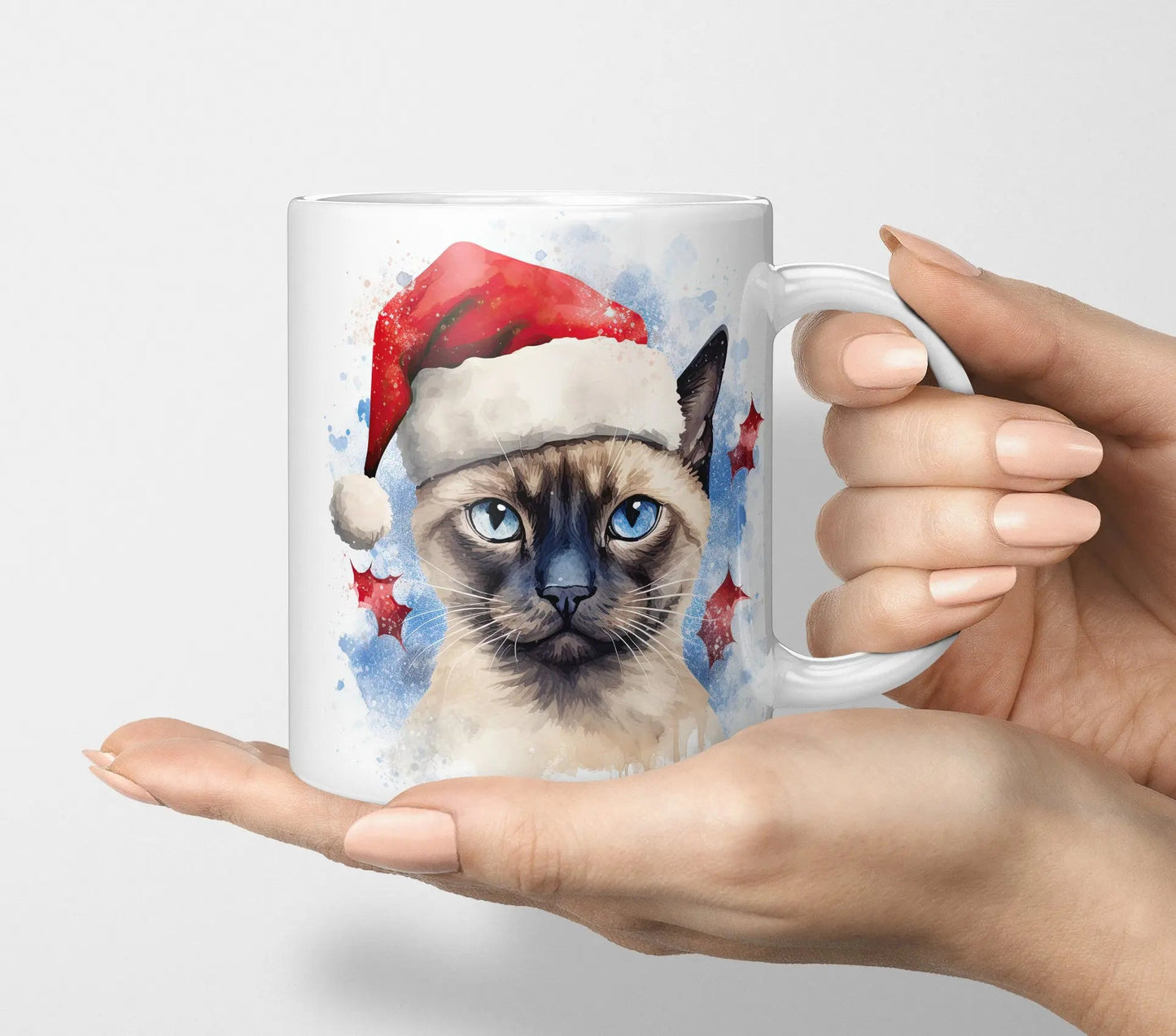 Christmas Cat Mugs - Various Breeds-Anastasi Gifts