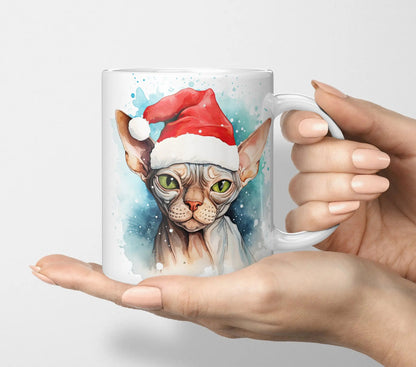 Christmas Cat Mugs - Various Breeds-Anastasi Gifts
