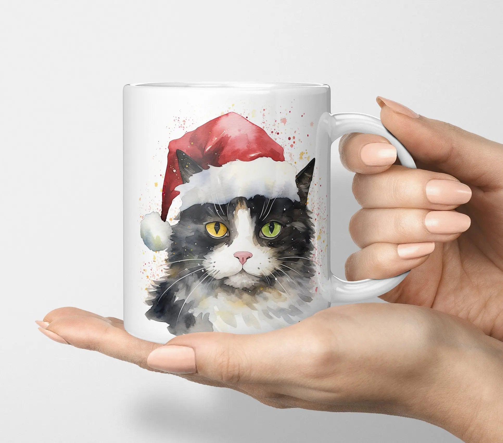Christmas Cat Mugs - Various Breeds-Anastasi Gifts