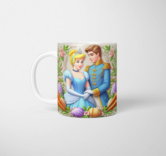 Cinderella and Prince Charming - Easter Mug
