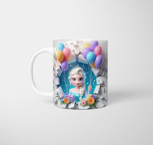 Elsa - Birthday Themed Mug-Anastasi Gifts