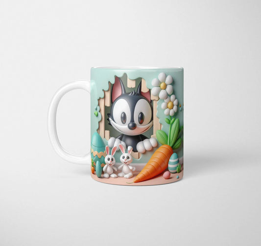 Felix the Cat - Easter Mug