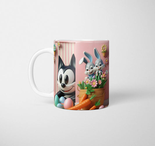 Felix the Cat - Easter Mug