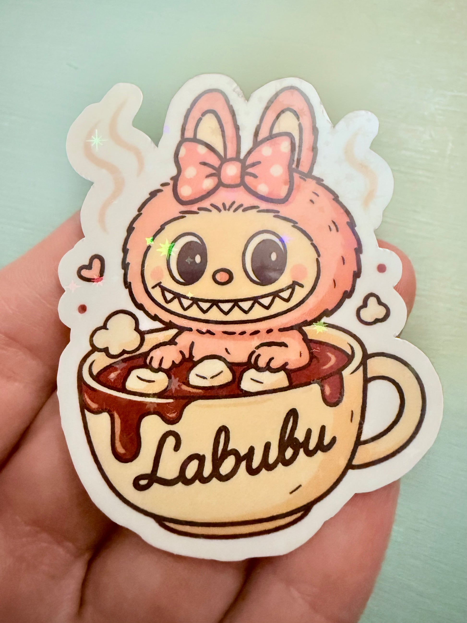 Holographic Illustrated Stickers Anastasi Gifts
