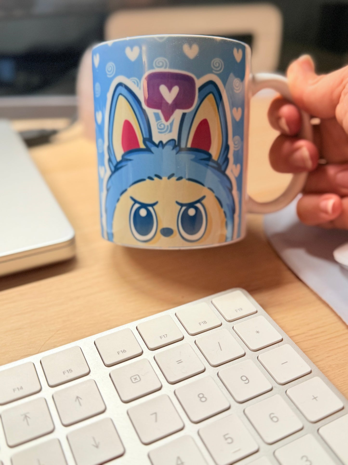 Labubu Inspired Mug – 11oz (325ml)-Anastasi Gifts