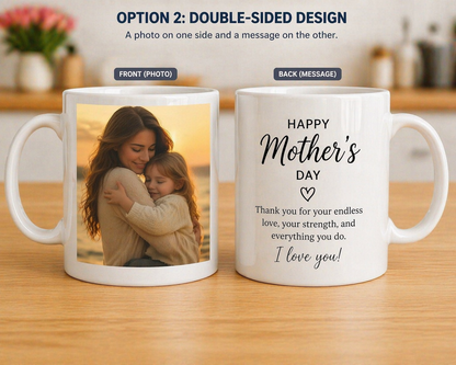 Custom Photo Mug – 11oz Ceramic