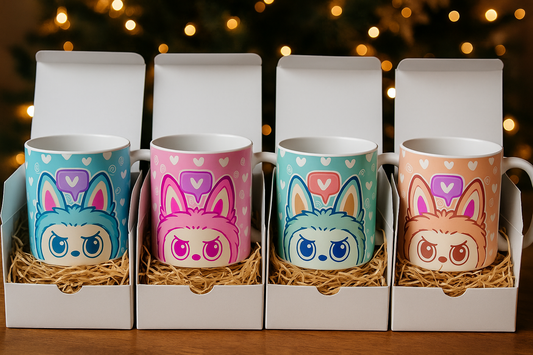 Labubu Inspired Mug – 11oz (325ml)
