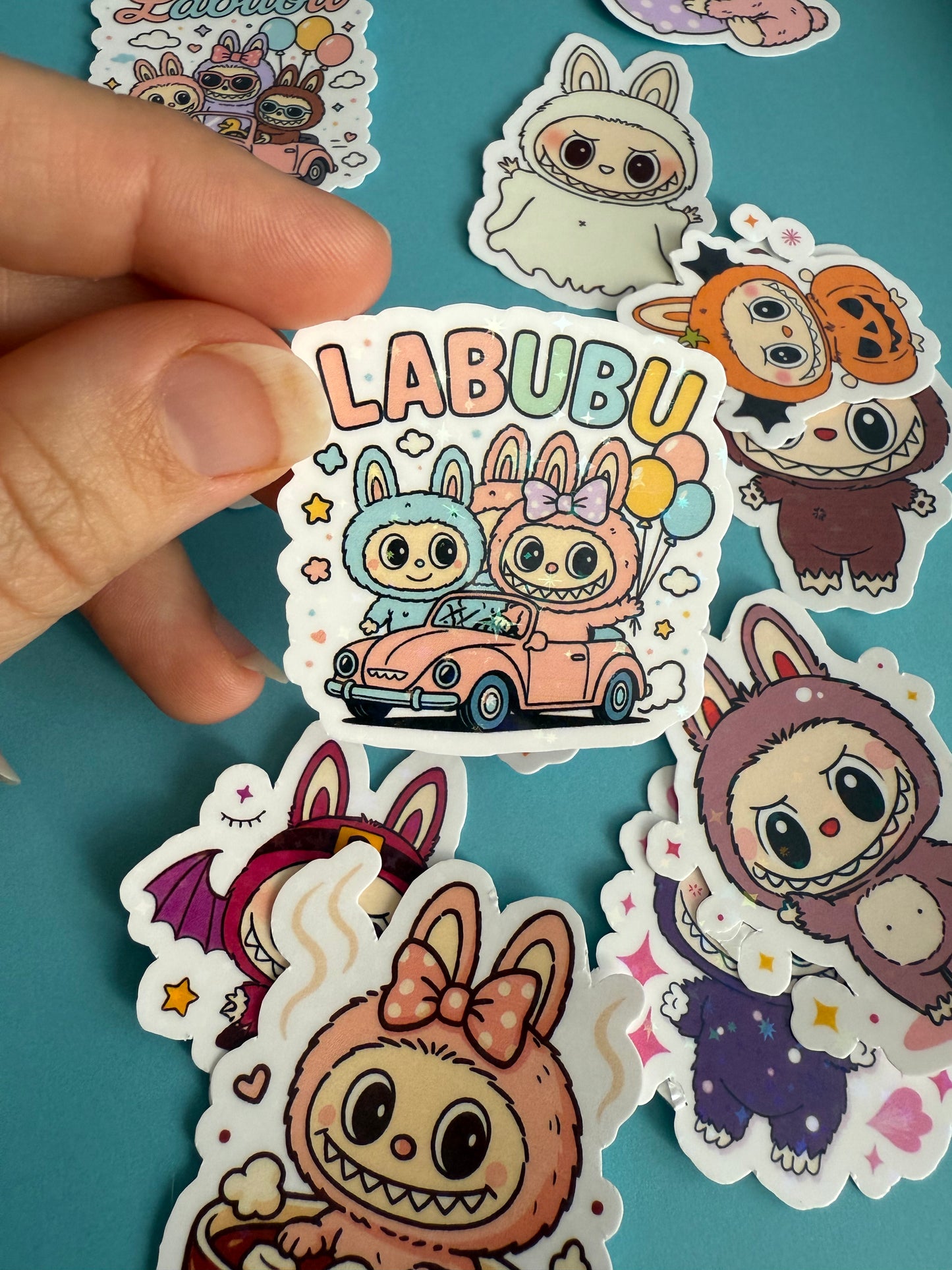 Holographic Illustrated Stickers Anastasi Gifts