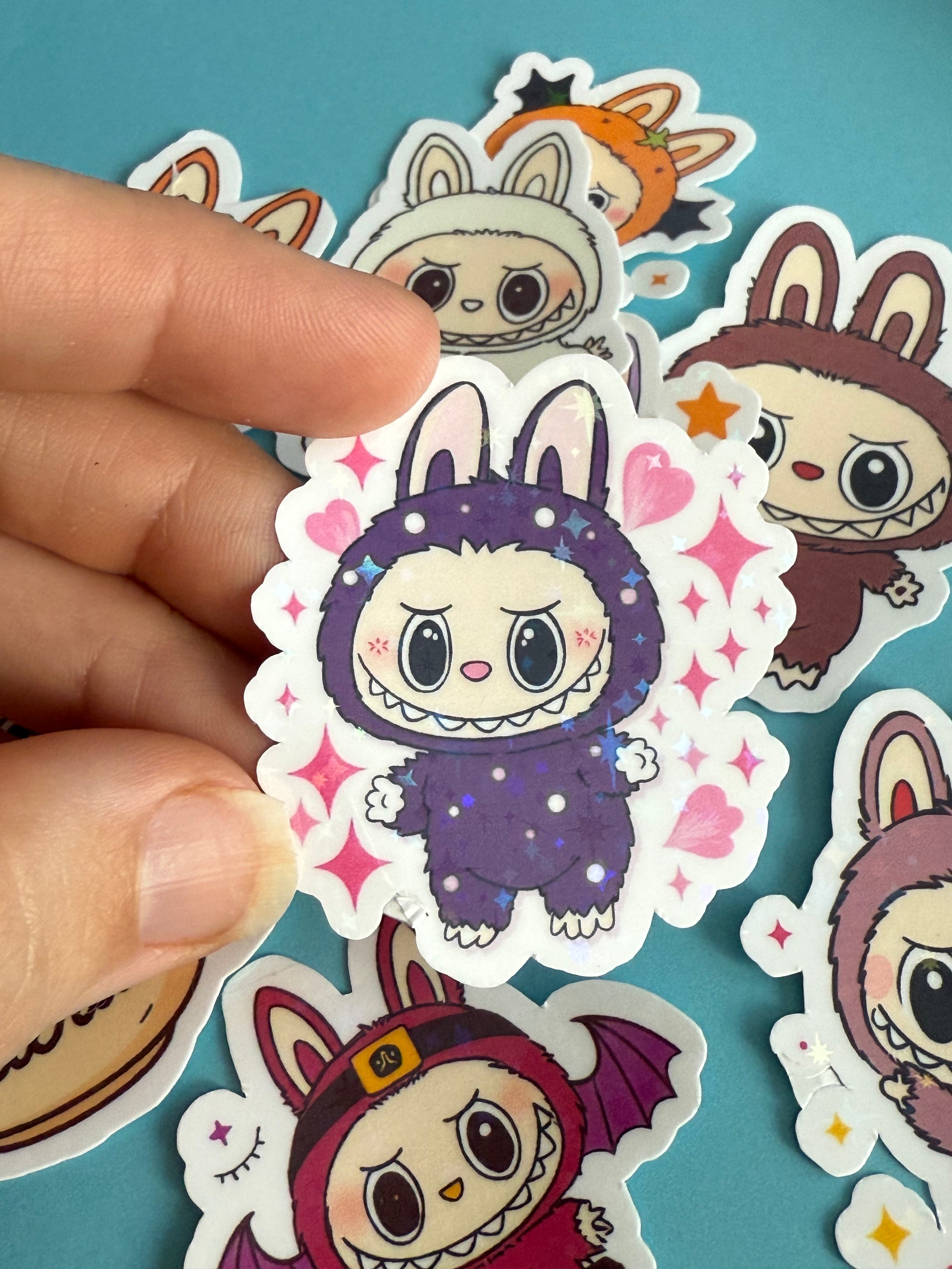 Holographic Illustrated Stickers Anastasi Gifts