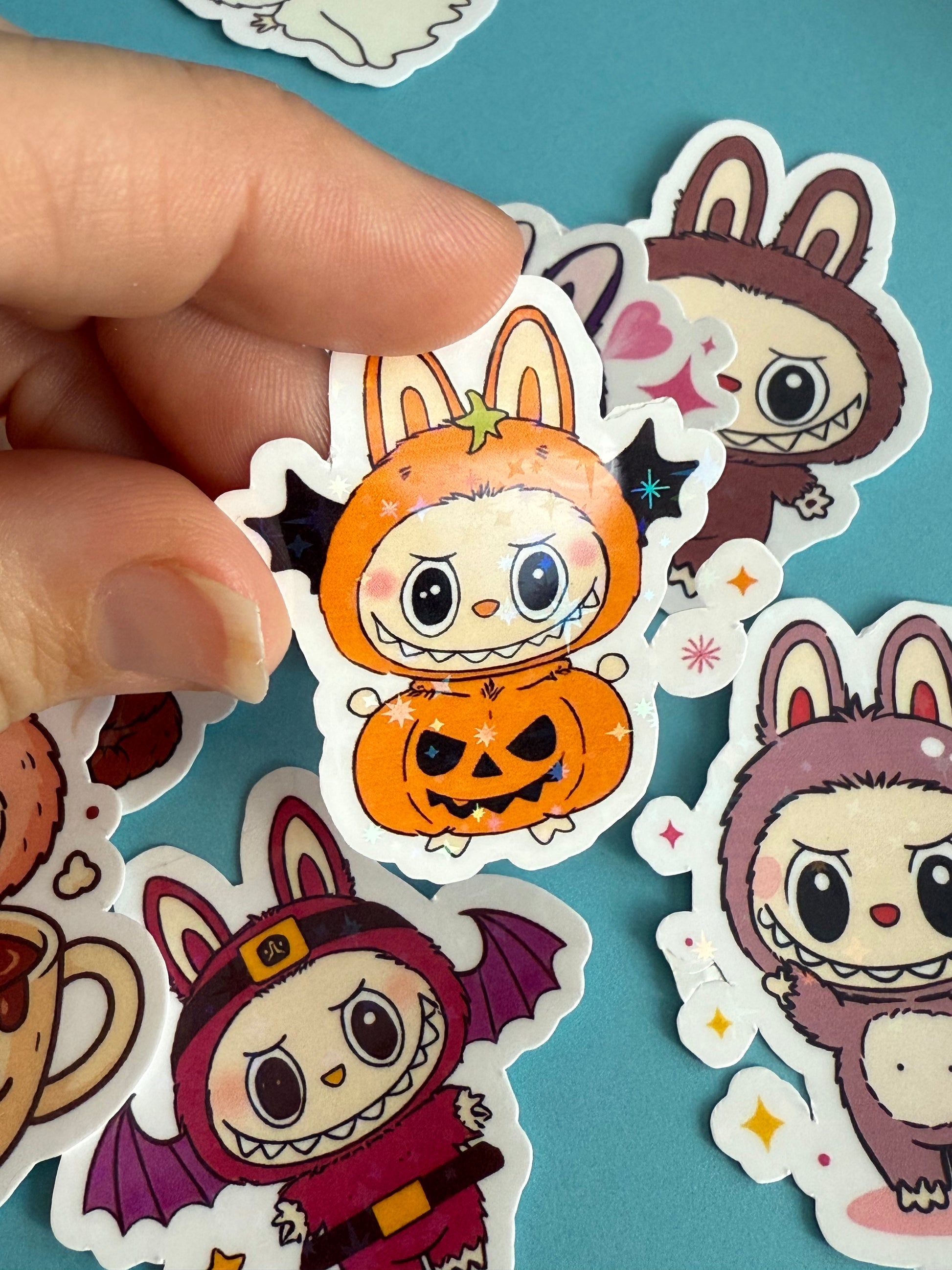 Holographic Illustrated Stickers Anastasi Gifts