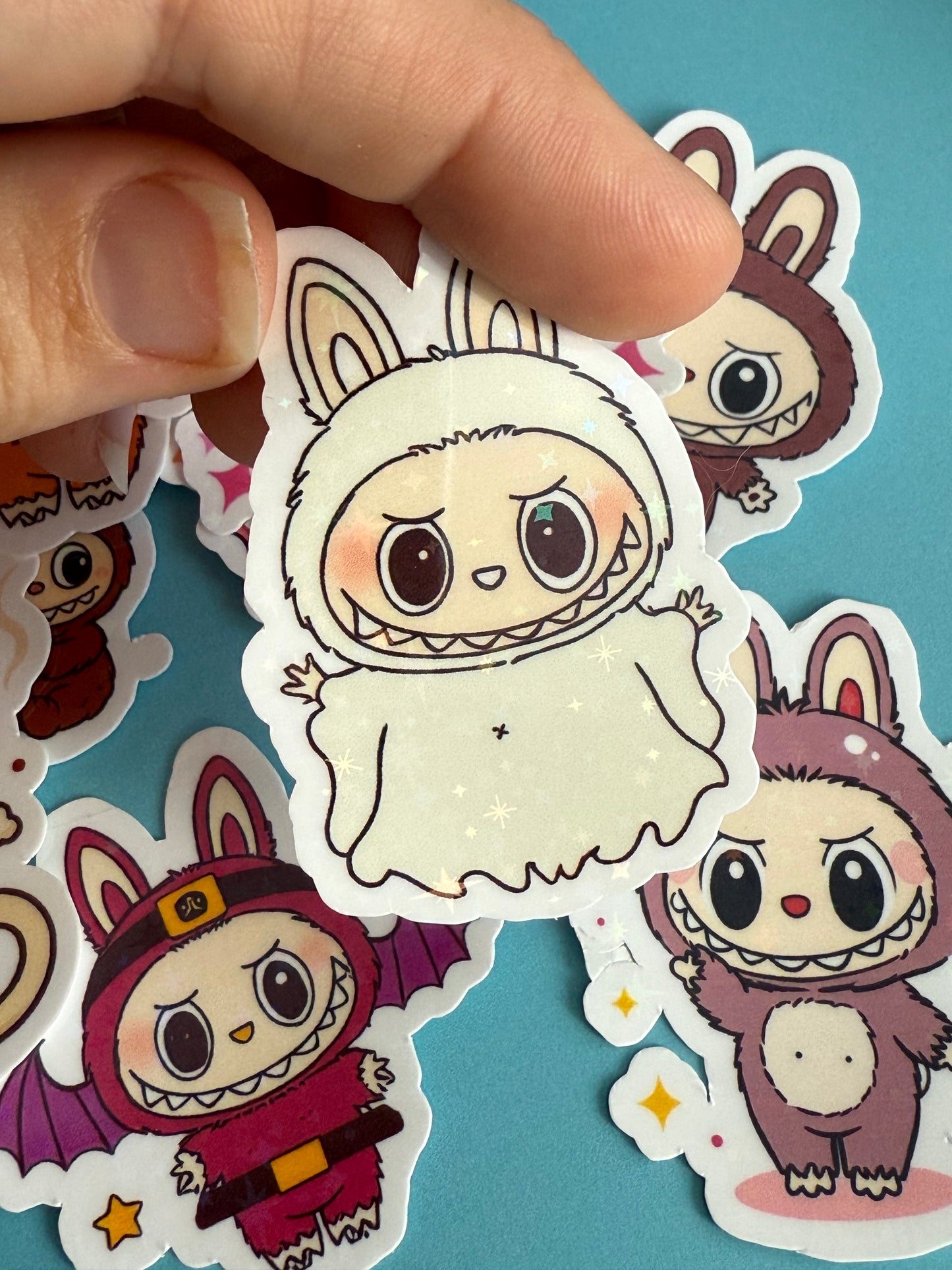 Holographic Illustrated Stickers Anastasi Gifts