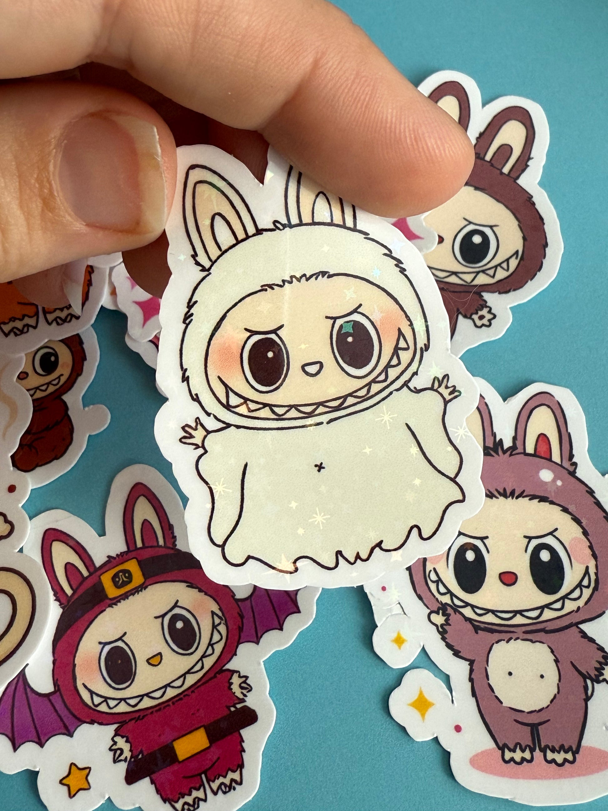 Holographic Illustrated Stickers Anastasi Gifts