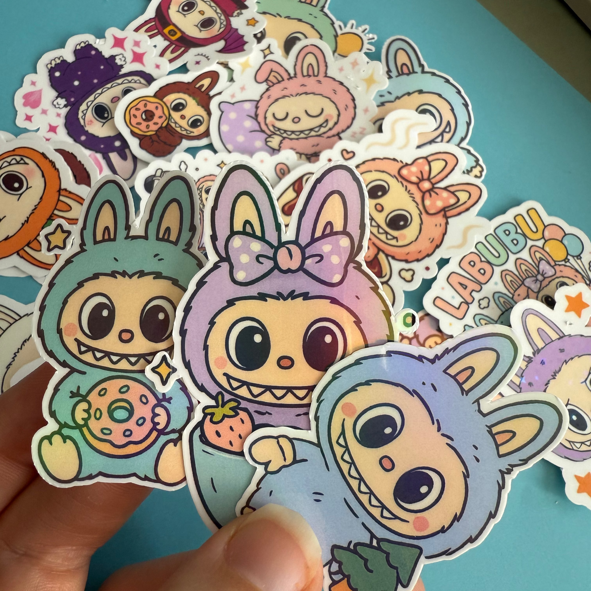 Holographic Illustrated Stickers Anastasi Gifts