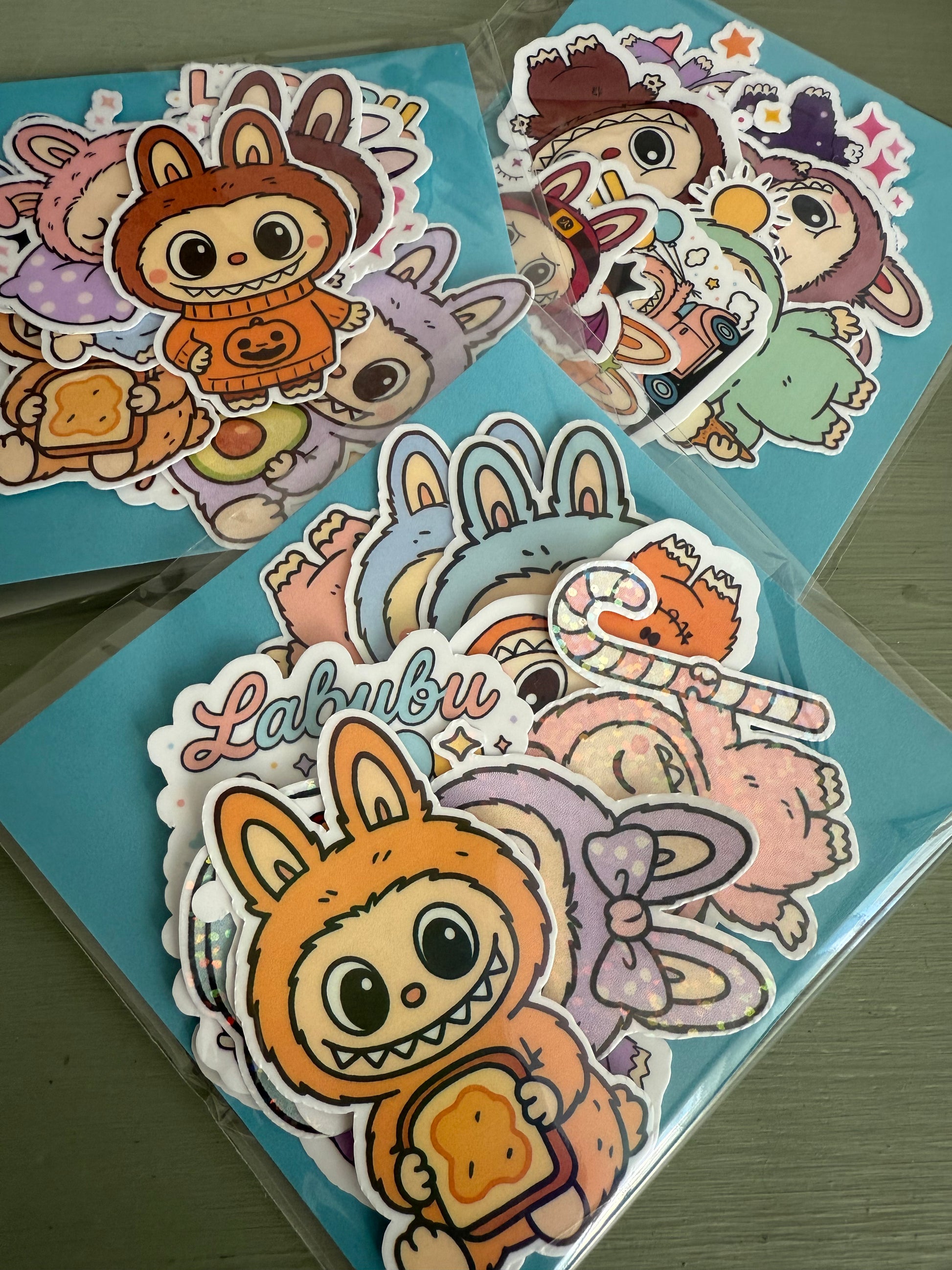 Holographic Illustrated Stickers Anastasi Gifts