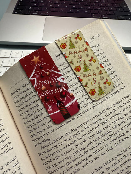 Set of 2 Magnetic Bookmarks – Page Markers for Books & Planners