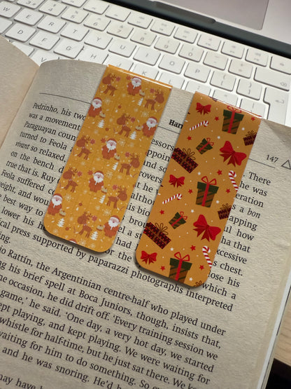 Set of 2 Magnetic Bookmarks – Page Markers for Books & Planners