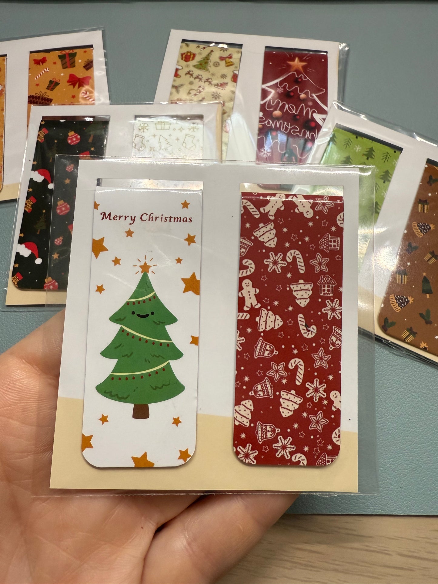 Set of 2 Magnetic Bookmarks – Page Markers for Books & Planners