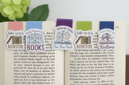 Book Lovers - Magnetic Bookmark