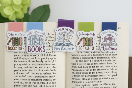 Book Lovers - Magnetic Bookmark