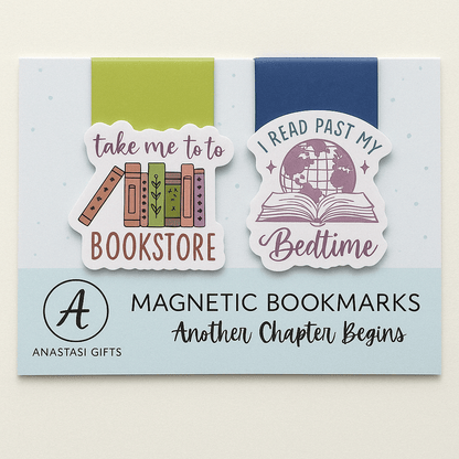 Book Lovers - Magnetic Bookmark