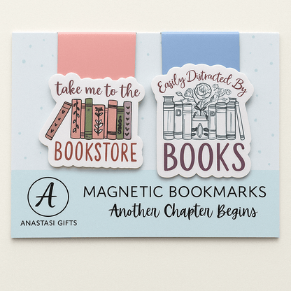 Book Lovers - Magnetic Bookmark