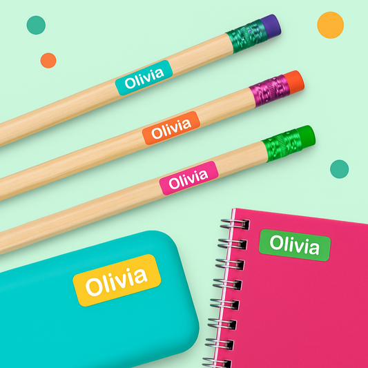 Mini Name Sticker Packs - Fast Turnaround