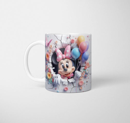 Minnie Mouse - Birthday Themed Mug-Anastasi Gifts