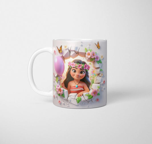 Moana - Birthday Themed Mug-Anastasi Gifts