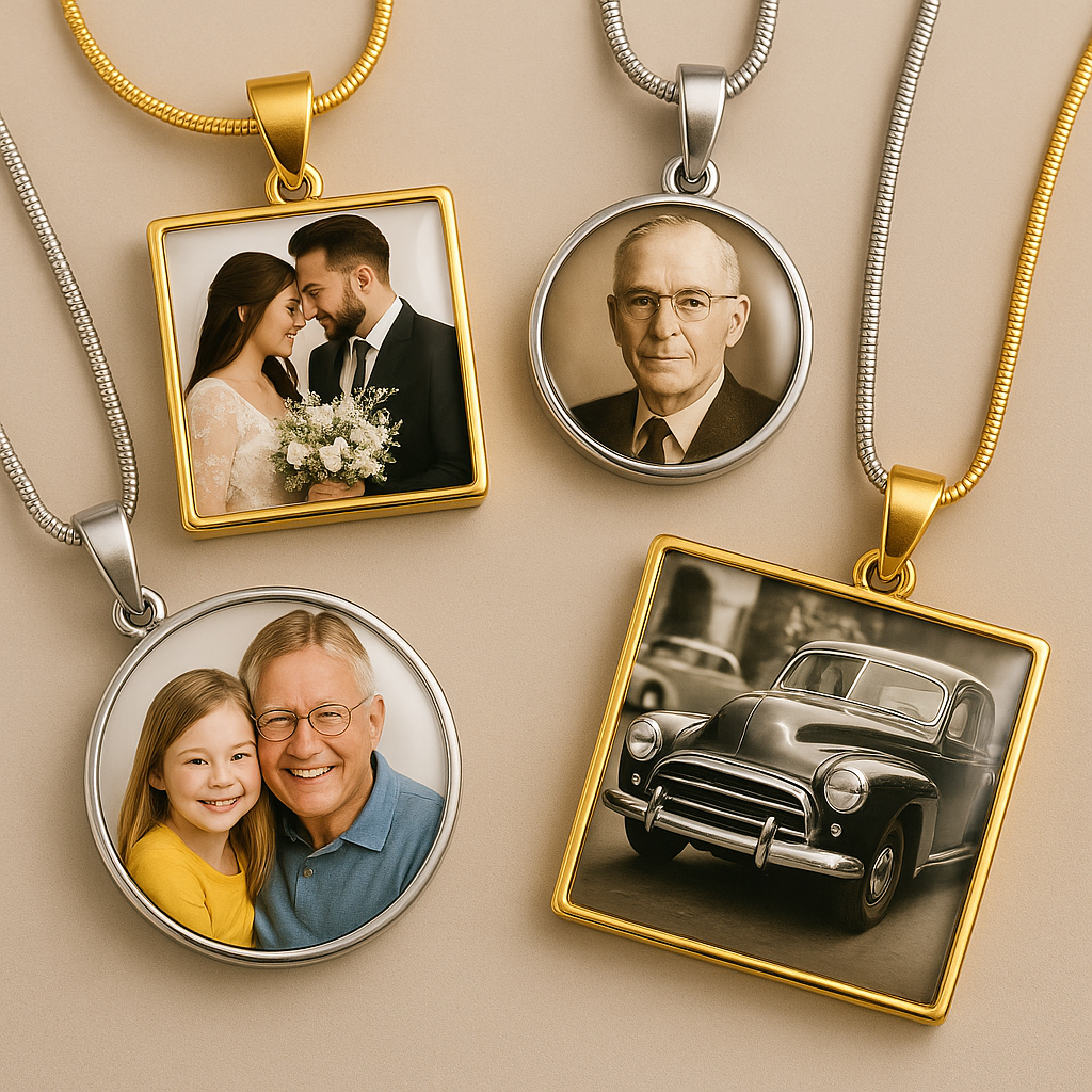 Custom Photo Pendant