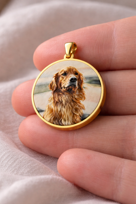 3D Photo Pendant Necklace