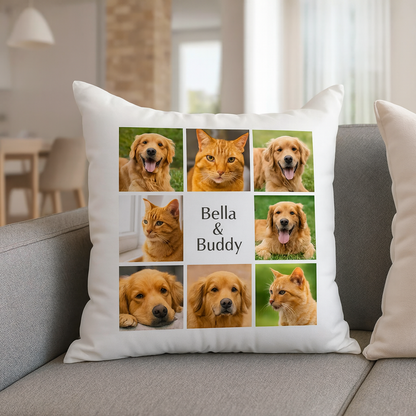 Celebrate Love with a Photo Cushion - 40x40cm!