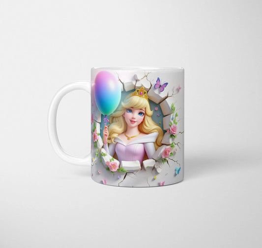 Princess Aurora - Birthday Themed Mug-Anastasi Gifts