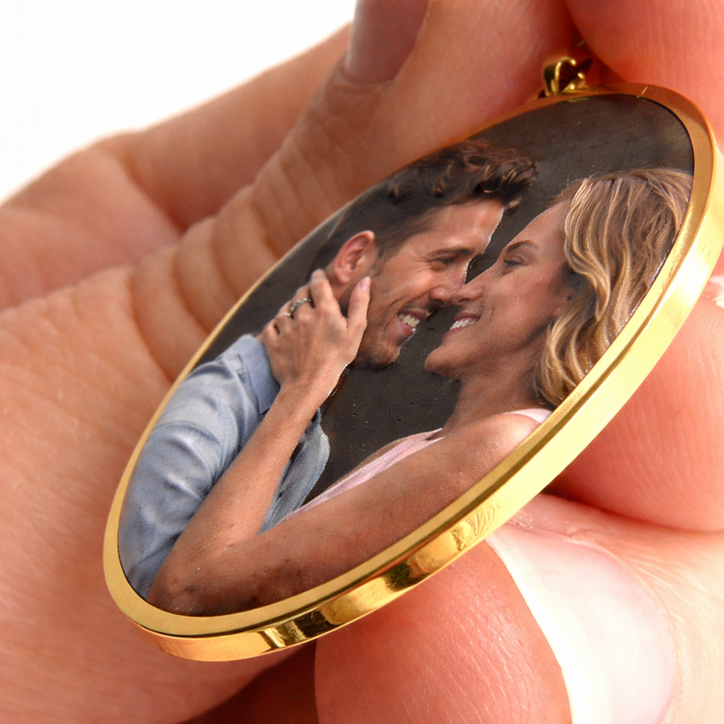 3D Photo Pendant Necklace