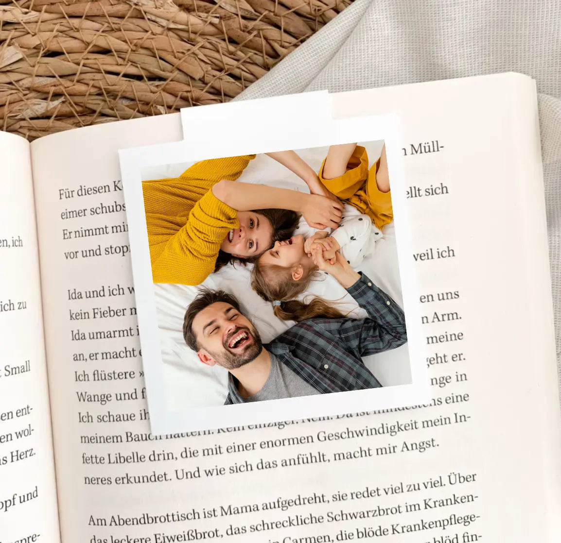 Personalized Photo Magnetic Bookmark-Anastasi Gifts