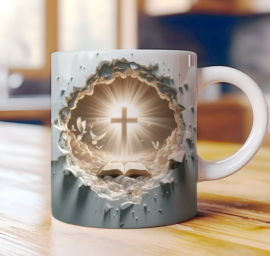 Religious Ceramic Mug - Resurrection