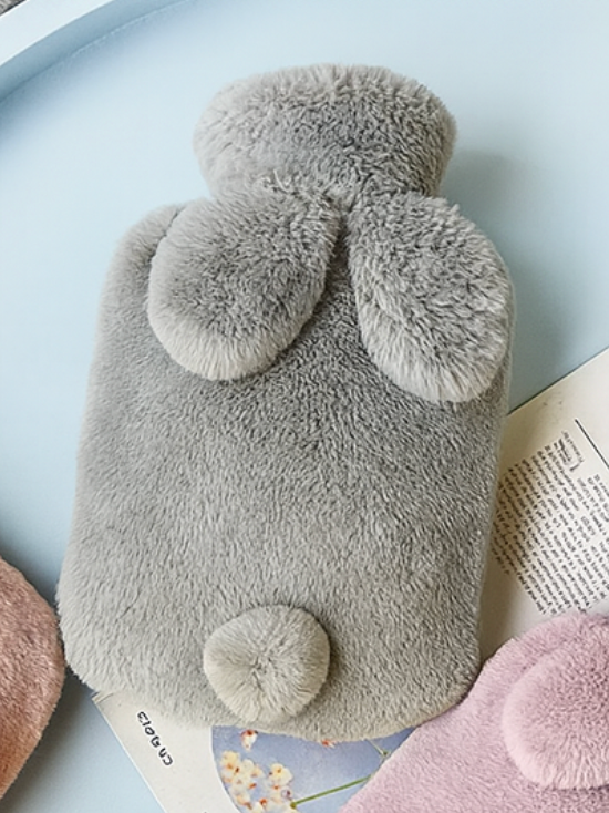 Bunny Tail Hot Water Bottle (500ml)
