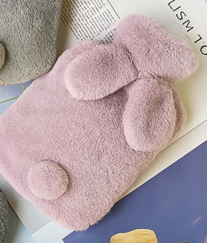 Bunny Tail Hot Water Bottle (500ml)