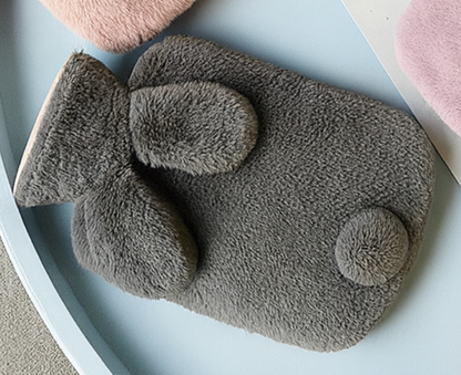 Bunny Tail Hot Water Bottle (500ml)