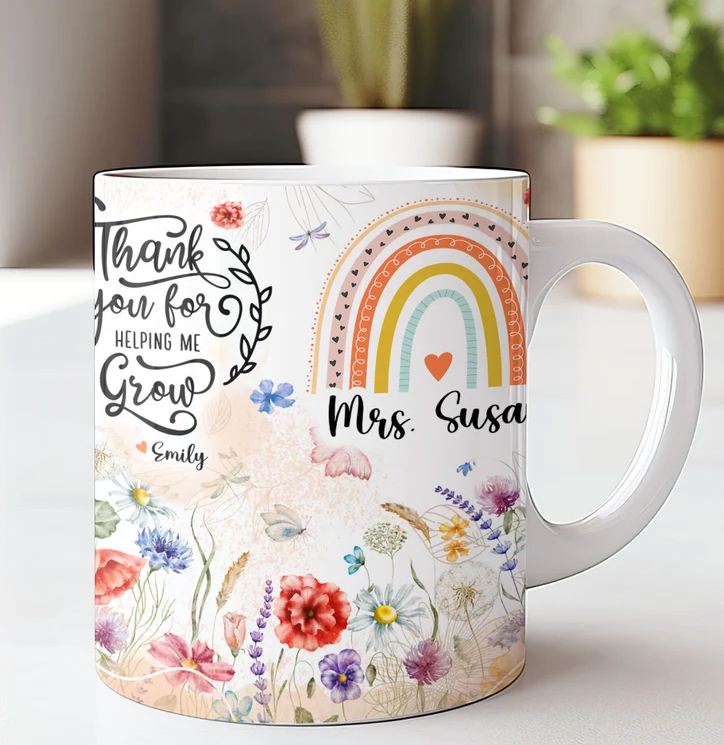 Personalised Teacher Mug-Anastasi Gifts