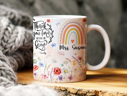 Personalised Teacher Mug-Anastasi Gifts