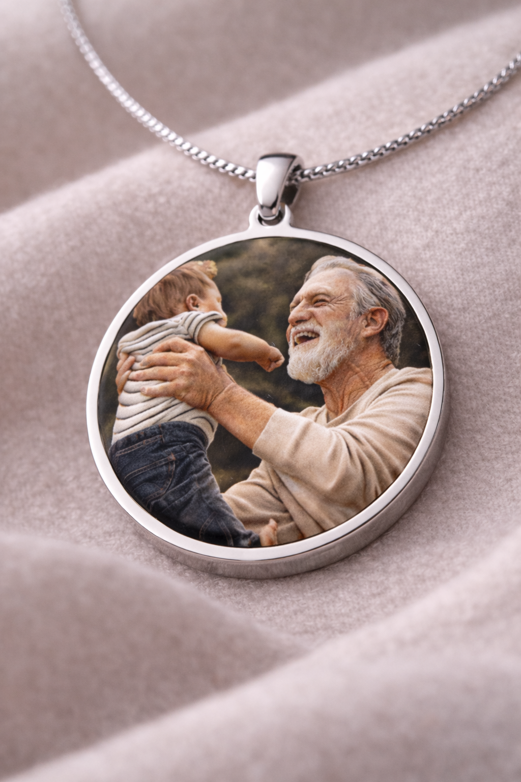 3D Photo Pendant Necklace