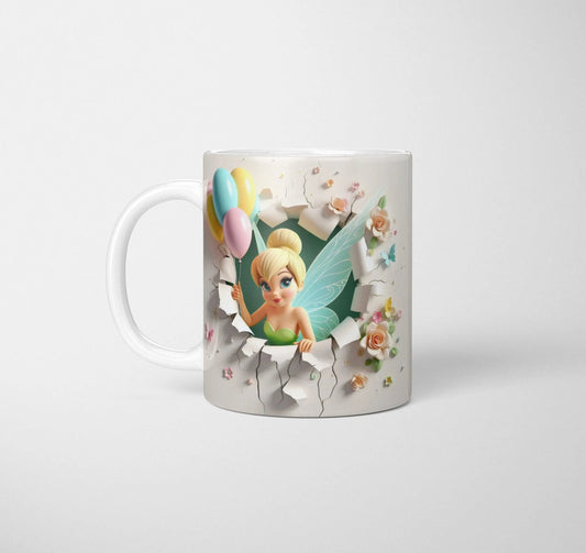Tinker Bell - Birthday Themed Mug-Anastasi Gifts