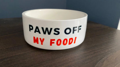 Pet Bowl - Personalised Text-Anastasi Gifts